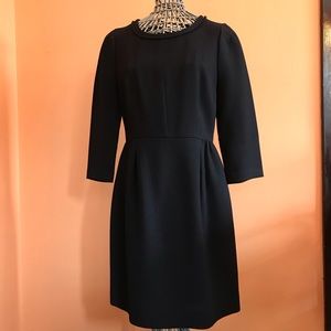 J.Crew black dress 8 cocktail business sheath
